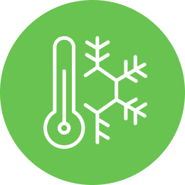 Icon freezing temperatures