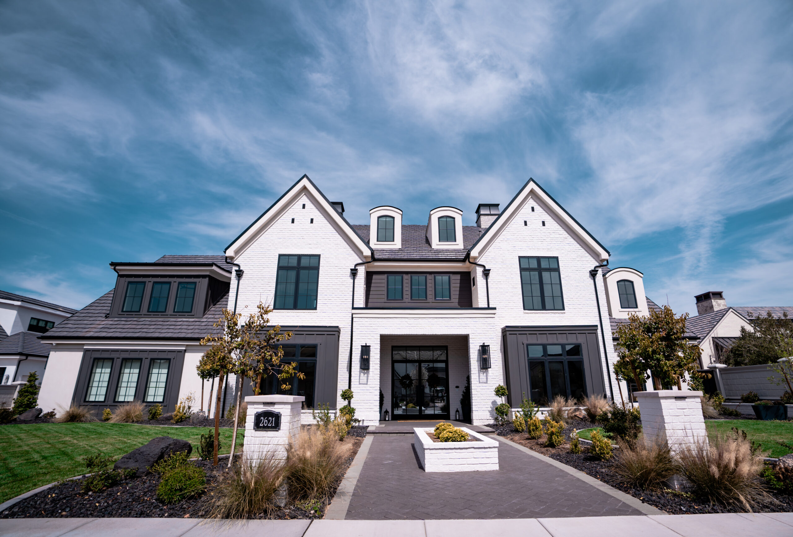 Outside-View Full control over your whole house with the Loxone smart home app