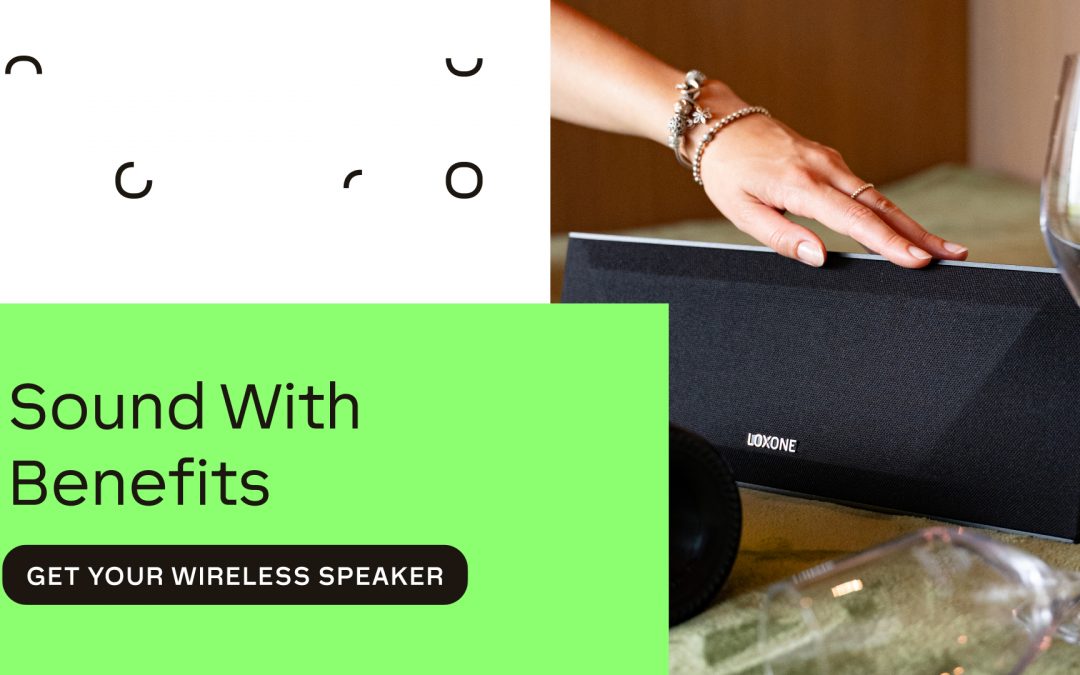 The LOXONE Wireless Speaker Plays Your Building.