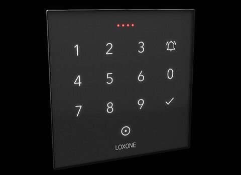 Frei programmierbare LED Statusanzeige des NFC Code Touch