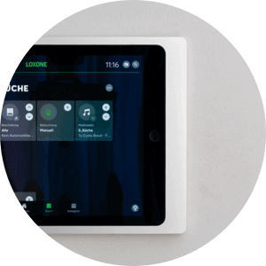 Loxone iPad Wallmount