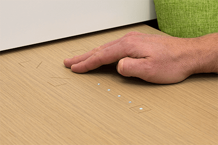 PH_Touch_Surface Auch im Showhome wurde bei der Lichtplanung auf indirekte Beleuchtung mit LED Streifen gesetzt
