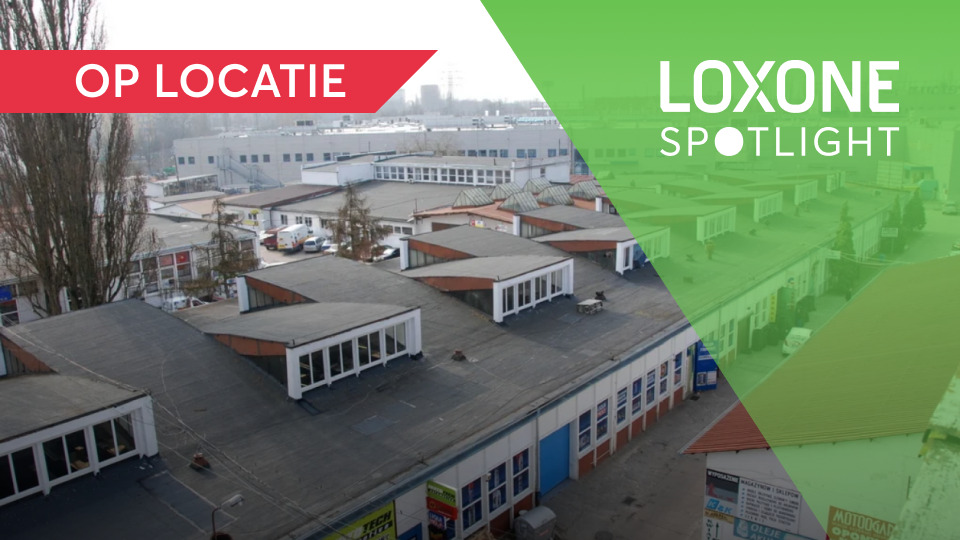 Magazijn- en kantoorcentrum in Szczecin verlaagt energieverbruik met 90% dankzij Loxone