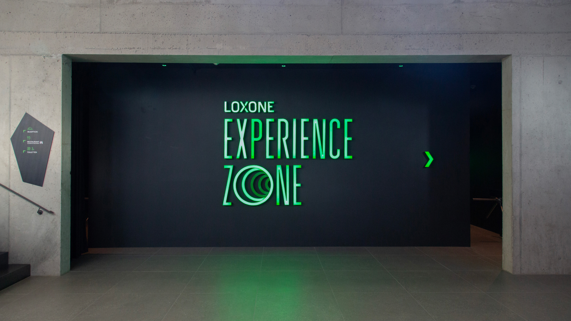 Die Experience Zone ist eine Ausstellung zur Welt der Gebäudeautomation