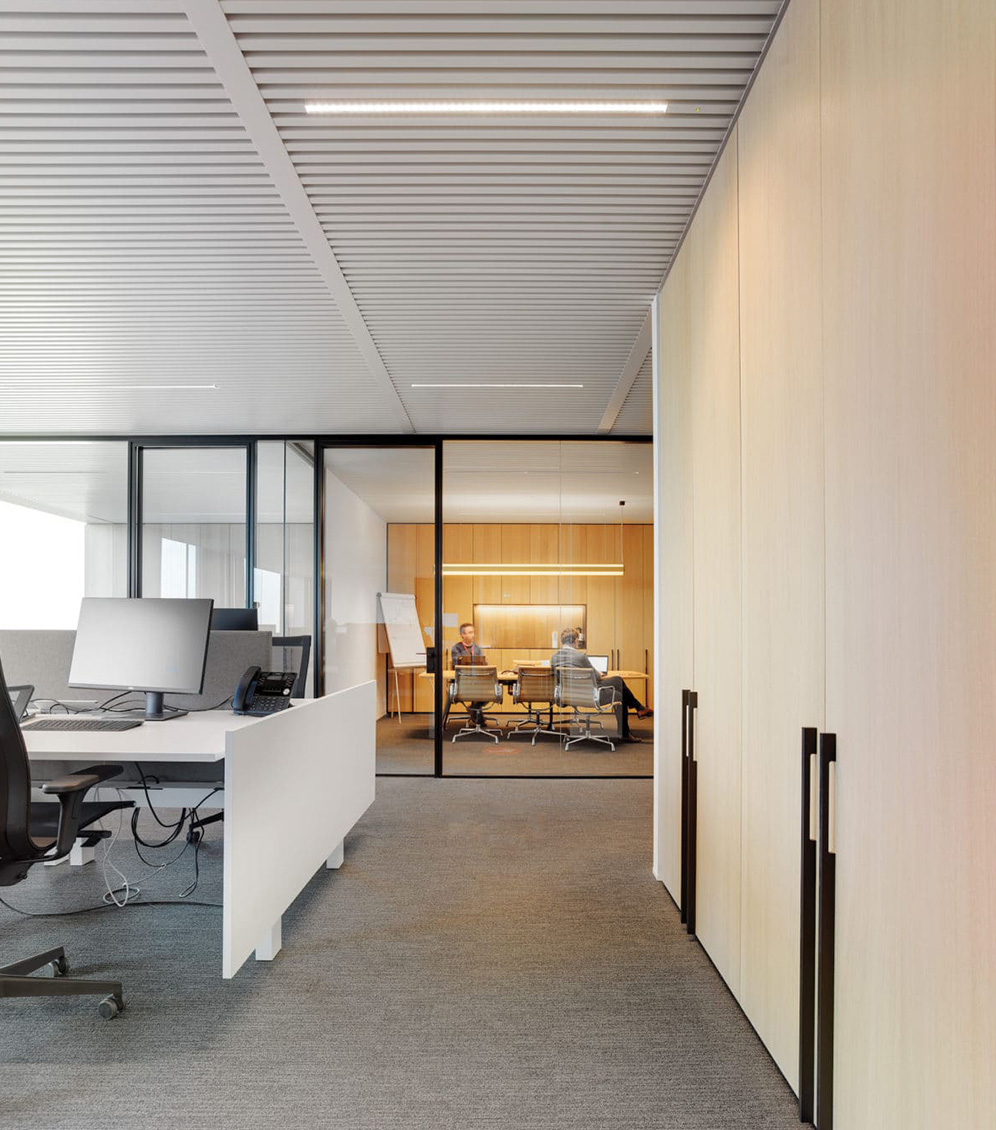 klimaatplafond kantoor