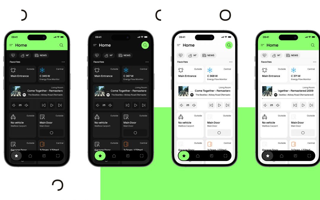 LOXONE App 17.1: jouw app, jouw stijl