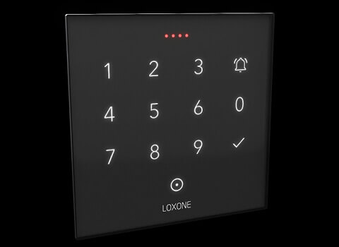 Frei programmierbare LED Statusanzeige des NFC Code Touch