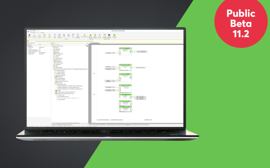 Już dostępna – Loxone Config 11.2 Public Beta 2