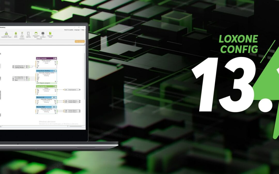 Zarządzanie energią na najwyższym poziomie: Loxone Config & App 13.1