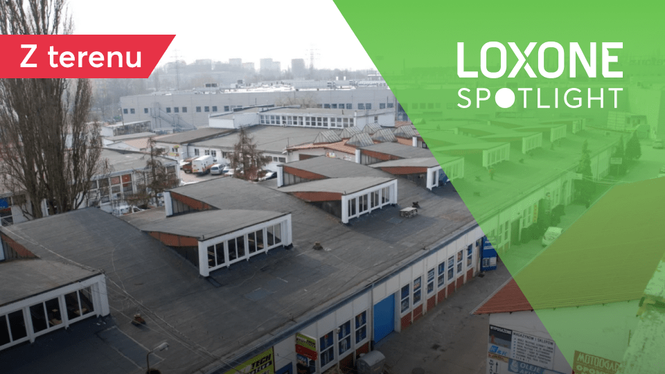 Centrum magazynowo-biurowe w Szczecinie obniża zużycie energii o 90% dzięki Loxone