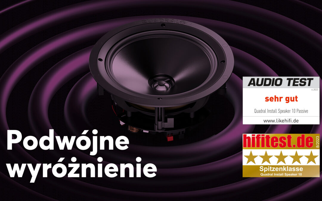 Kolejny triumf głośnika Install 10 Quadral