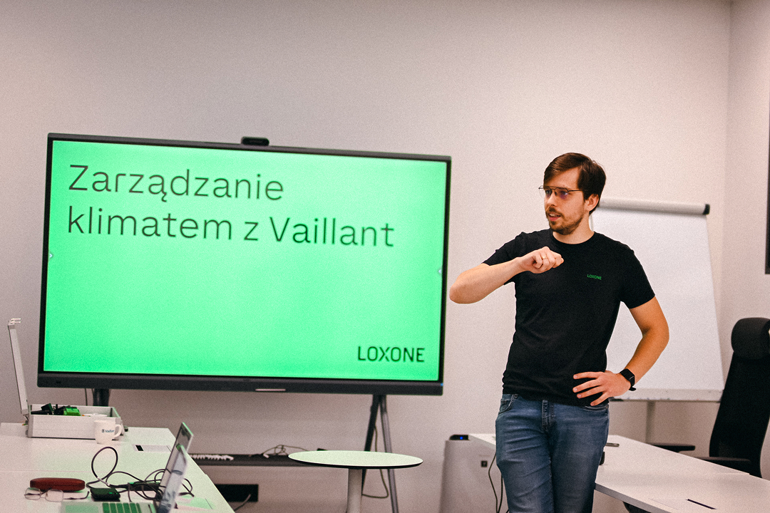 Spotkanie zespołów LOXONE i Vaillant w ośrodku szkoleniowym Vaillant Polska