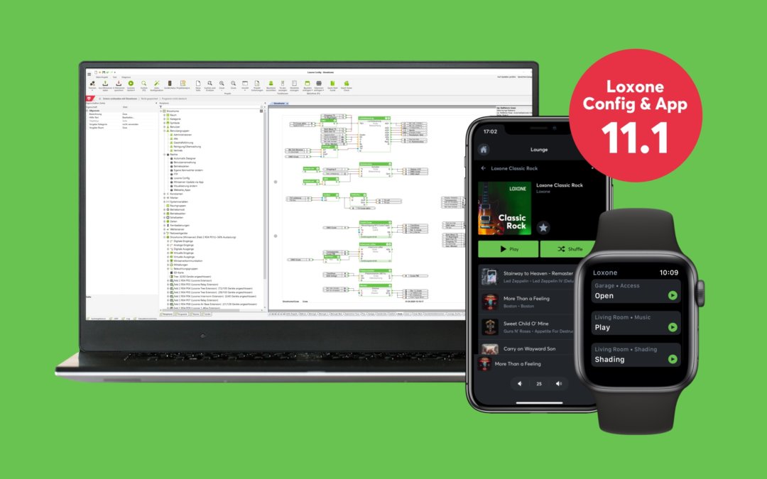 Predstavenie: Loxone Config a App 11.1
