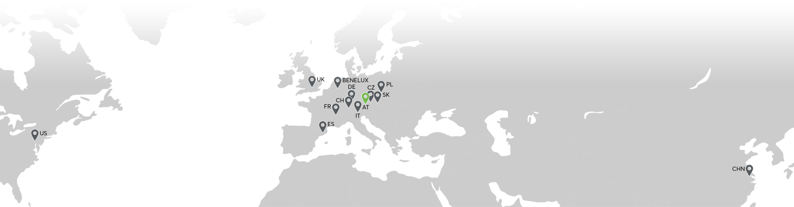 Mapa organizácií Loxone