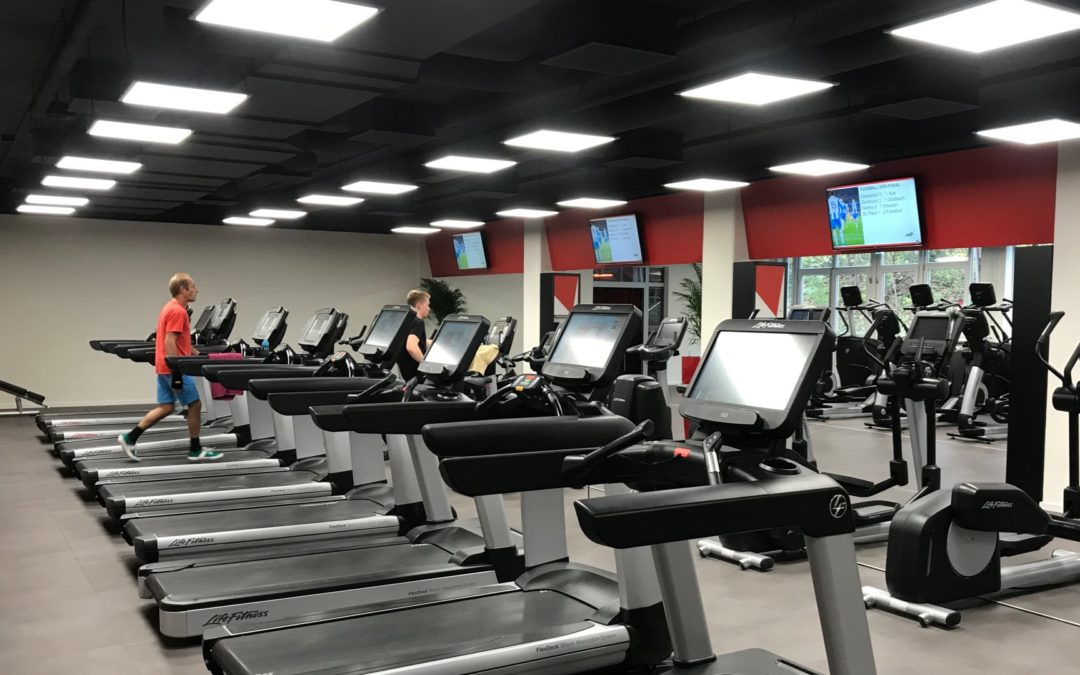 Inteligentne automatizované fitness centrum