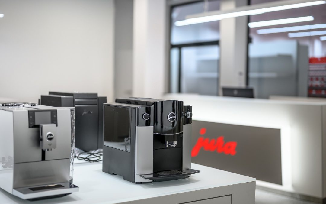 Jura kávovary: Showroom nabitý automatizáciou vďaka Loxone
