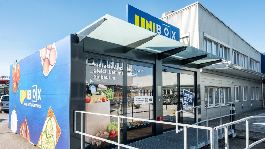 UNIBox – Autonómna predajňa vďaka automatizácii Loxone