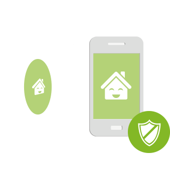 Ilustrácia prístupu do Smart Home pomocou NFC Tagu