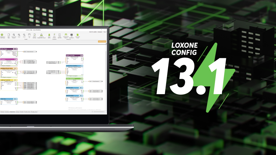 Nový level energetického managementu: Loxone Config 13.1