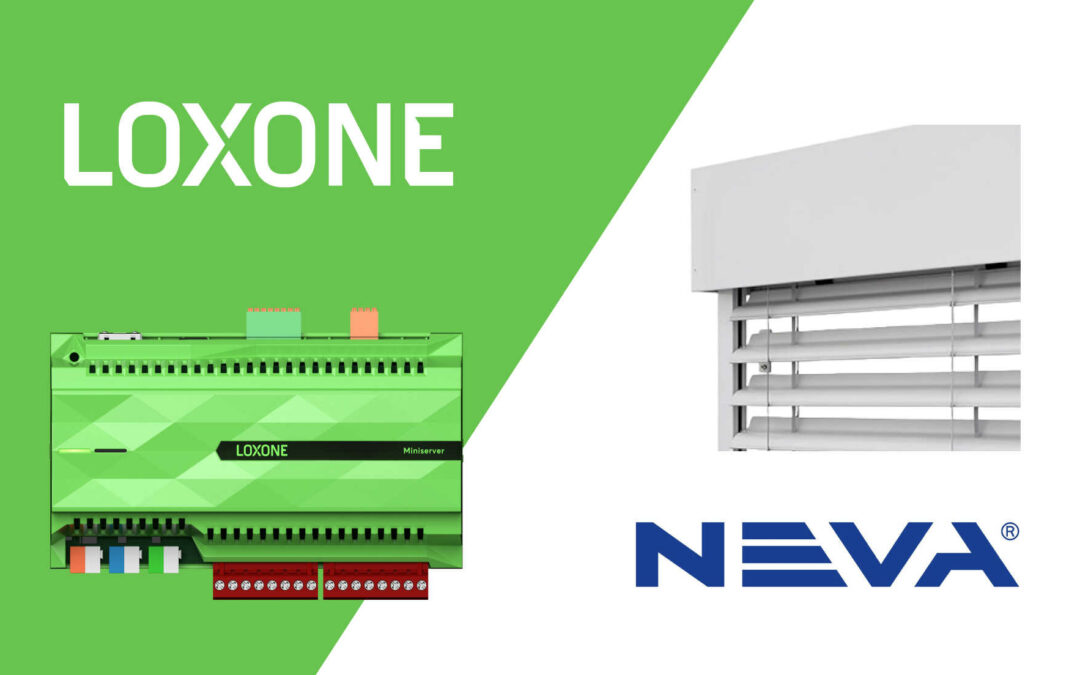 Loxone & NEVA: Prémiové spojenie pre dokonalé tienenie
