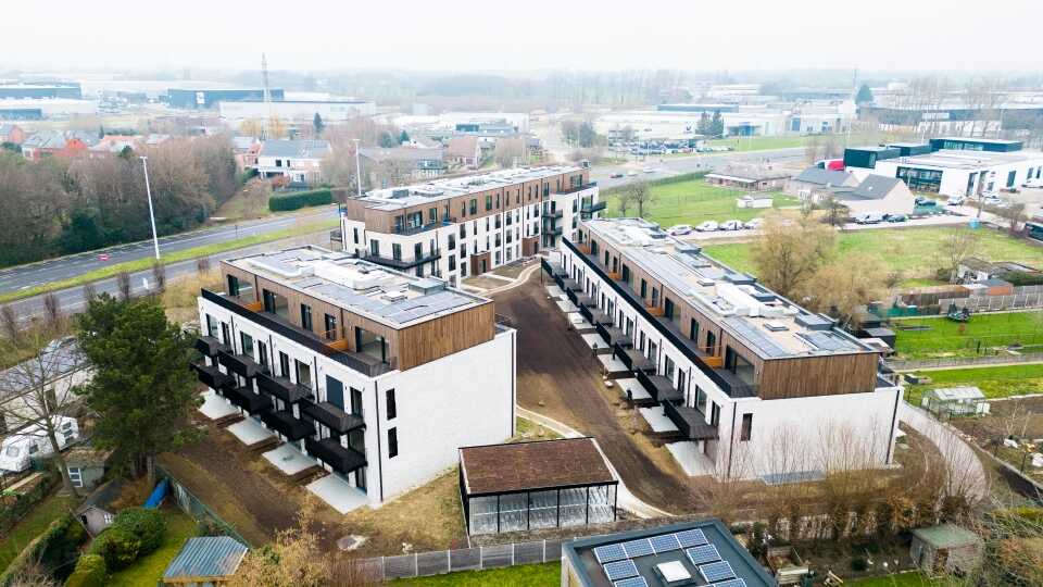 71 energeticky neutrálnych bytov v belgickom meste Lier