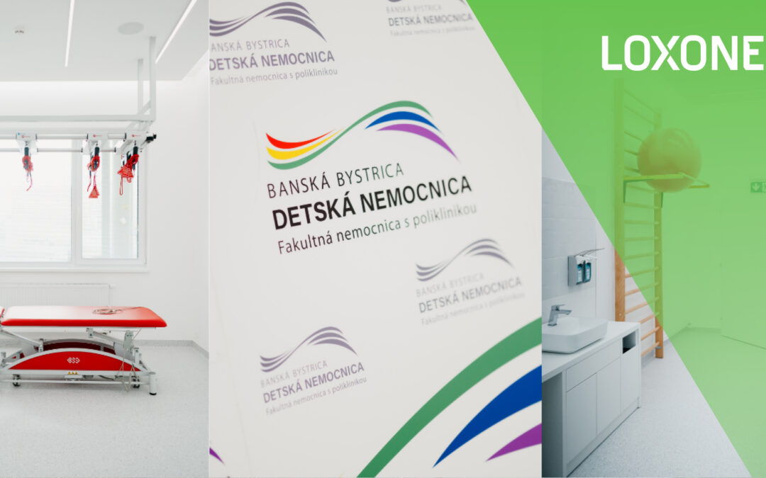Loxone pomáha deťom v rehabilitačnom centre