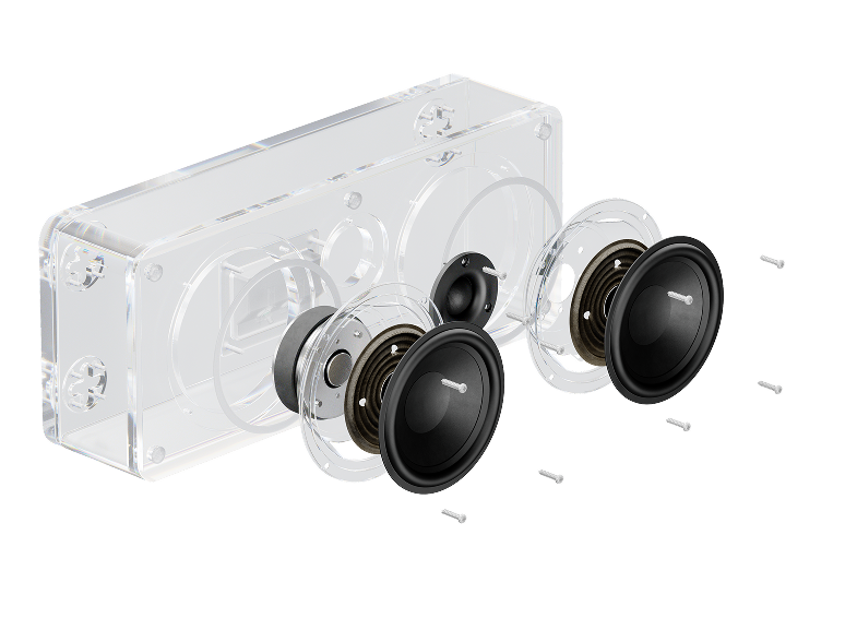 Štruktúra reproduktora WALL Speaker