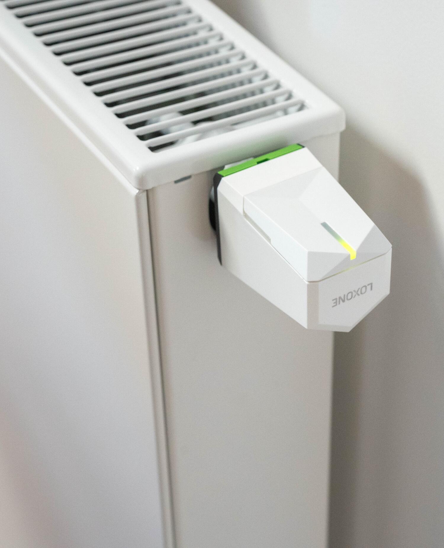 Hlavica Loxone vykurovanie