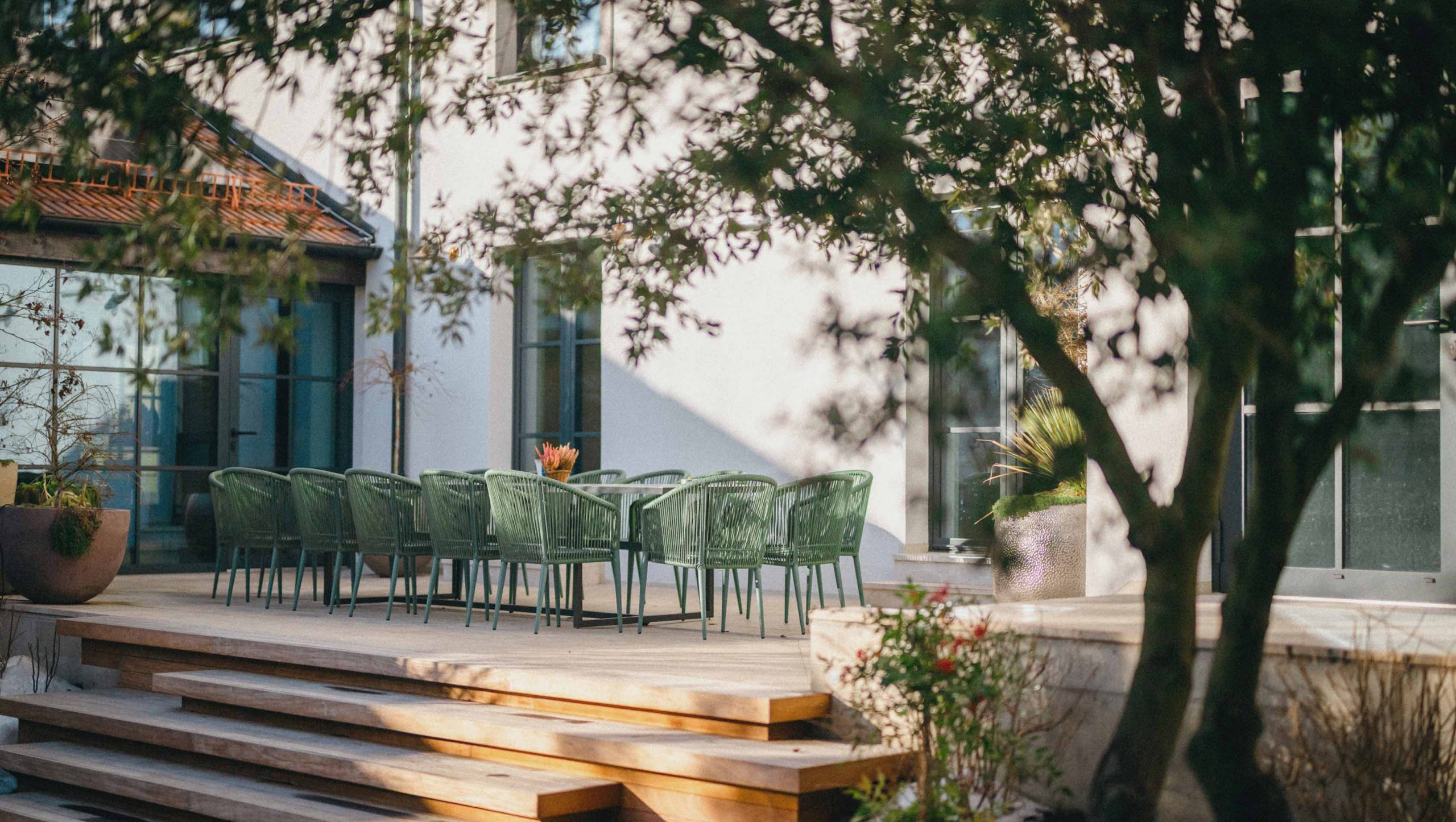 Komunitný priestor v inteligentnej budove