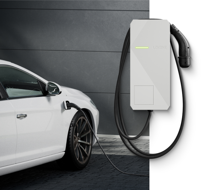 Loxone Wallbox a elektromobil