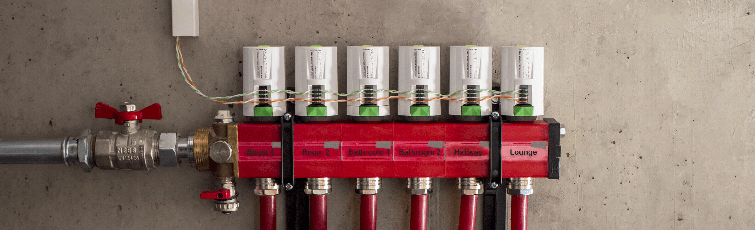 Valf Aktüatörü ile sezgisel yerden ısıtma kontrolü