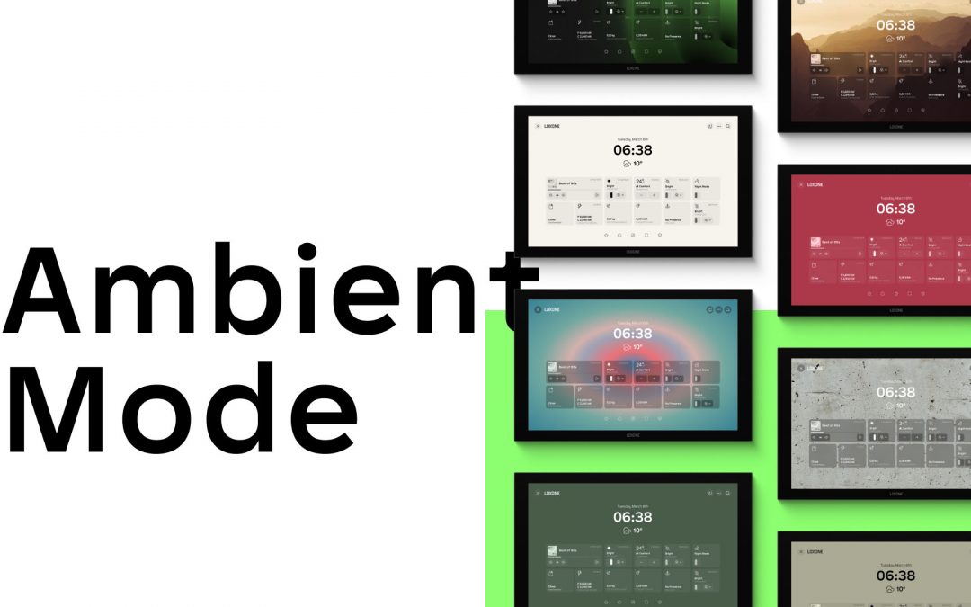 Що нового в Config & App 17.2: Ambient Mode для Wall Display 10″
